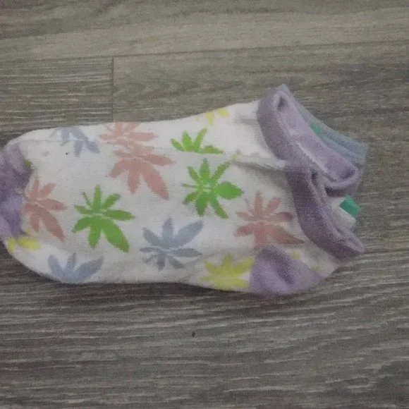 Adidas X14 Pairs Mix and Match Adult Floral Ankle No Show Socks - Picture 2 of 16